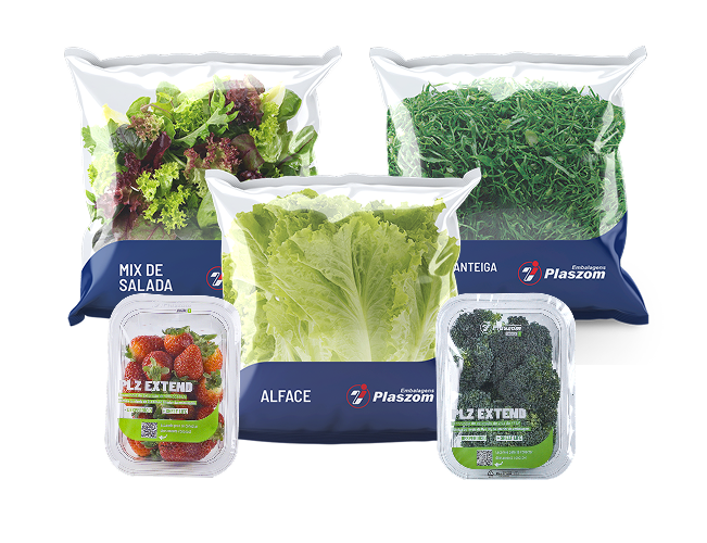 Filme PLZ Extend para aumento do shelf life e melhor conservação de alimentos e produtos agrícolas